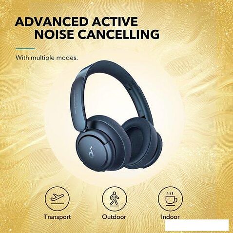 Наушники Anker SoundCore Life Q35 (темно-синий)