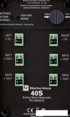 Electro-Voice EVID-40S (белый)
