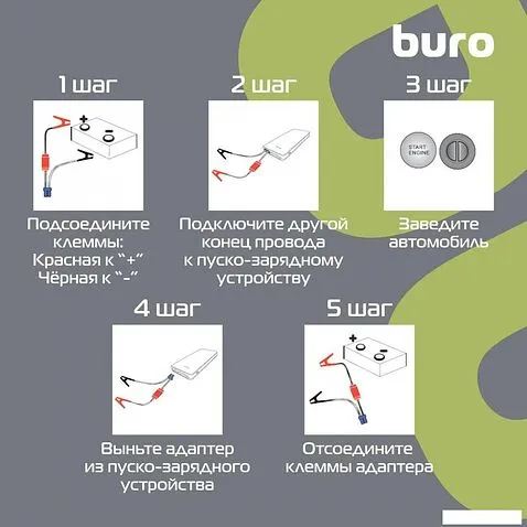 Портативное пусковое устройство Buro SJ-K70