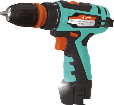 Дрель-шуруповерт Sturm CD3512SC (с 2-мя АКБ, кейс)