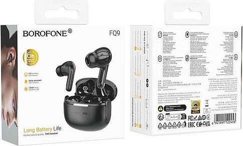 Наушники Borofone FQ9 (черный)