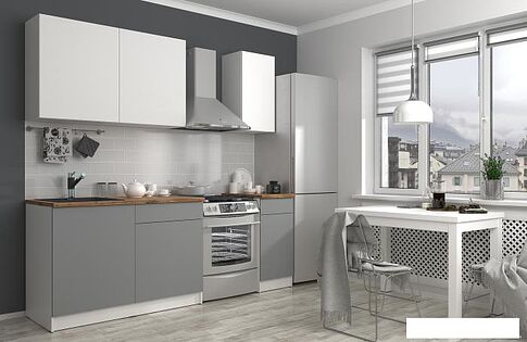 Шкаф навесной ЭлиГард Urban ШНС2 120/73 (дымчатый алмаз)