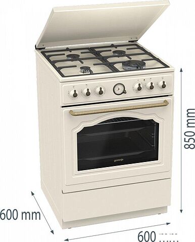 Кухонная плита Gorenje GKS6C71CLI