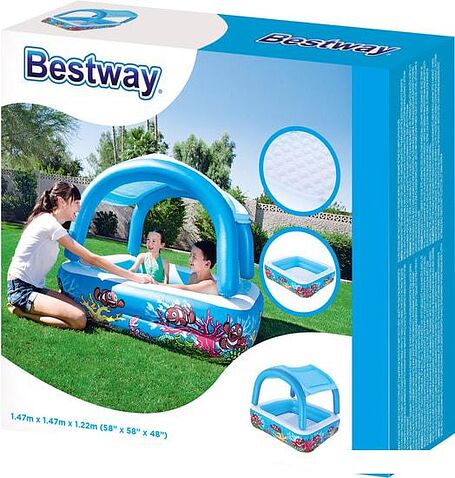 Надувной бассейн Bestway 52192 (147х122)