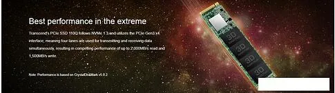 SSD Transcend 110Q 500GB TS500GMTE110Q