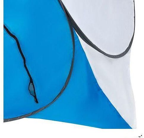 Палатка для зимней рыбалки Premier Fishing PR-D-TNC-038-2 (дно на молнии, белый/голубой)