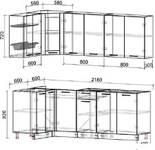 Готовая кухня Интерлиния Мила 12x22 без столешницы (вудлайн кремовый/антрацит) Готовая кухня Интерлиния Мила 12x22 без столешницы (вудлайн кремовый/антрацит)