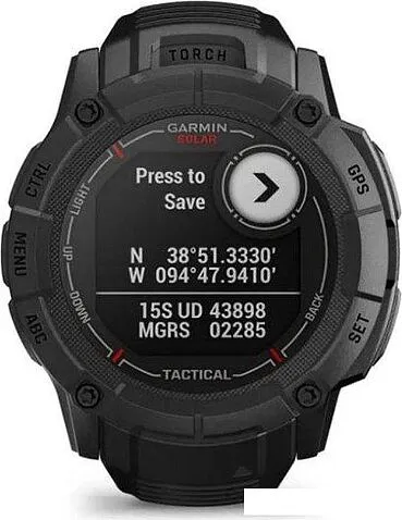 Умные часы Garmin Instinct 2x Solar Tactical Edition (черный)