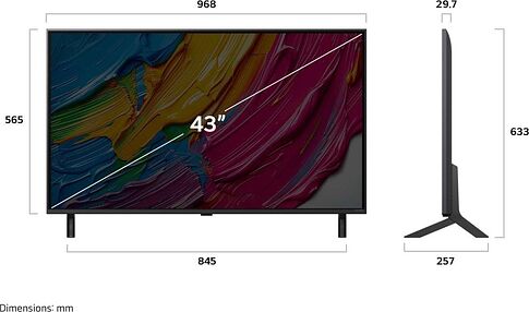 Телевизор LG AI QNED80 43QNED80A6A