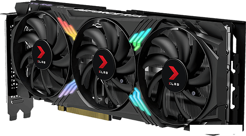 Видеокарта PNY GeForce RTX 4060 Ti 8GB XLR8 Gaming Verto Epic-X RGB Triple Fan VCG4060T8TFXXPB1