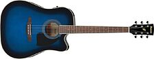 Электроакустическая гитара Ibanez PF15ECE-TBS
