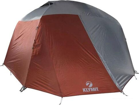 Треккинговая палатка Klymit Cross Canyon 3 (красный/серый)