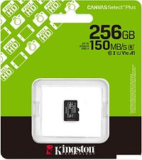 Карта памяти Kingston Canvas Select Plus microSDXC 256GB SDCS3/256GBSP