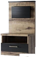 Тумба Anrex Jagger 1S Дуб Монастырский/Черный