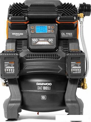 Компрессор Daewoo Power DAC 180S Li (с 2-мя АКБ)