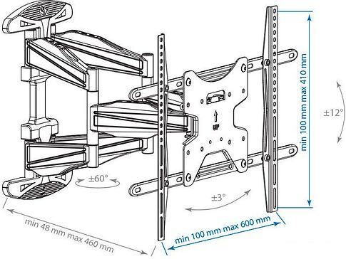 Кронштейн Kromax ATLANTIS-35