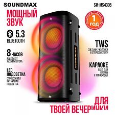 Патибокс Soundmax SM-MS4305