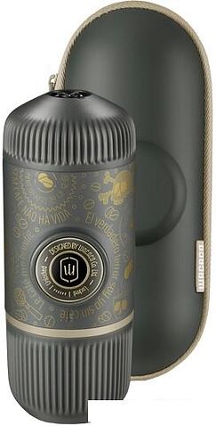 Ручная кофеварка WACACO Nanopresso Dark Soul Grey + Case