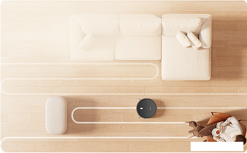 Робот-пылесос Xiaomi Robot Vacuum E5 (белый)