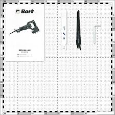 Сабельная пила Bort BRS-18Li-XK (без АКБ)