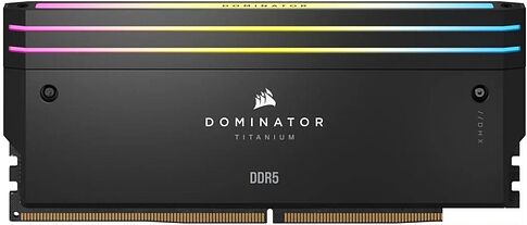Оперативная память Corsair Dominator Titanium RGB 2x48ГБ DDR5 6600 МГц CMP96GX5M2B6600C32