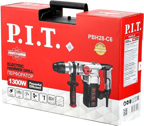Перфоратор P.I.T. PBH28-C6 (кейс)
