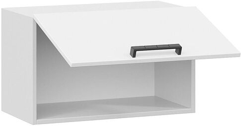 Шкаф навесной Трия Детройт 1В6Г исп. 2 (белый/белый глянец)