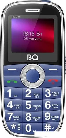 Кнопочный телефон BQ BQ-1867 Blues (синий)