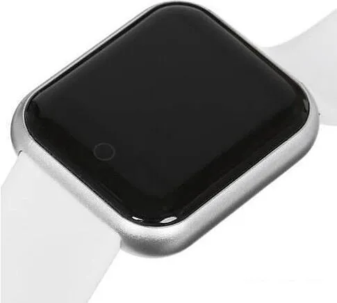 Умные часы IRBIS IceLine (серебристый/белый)