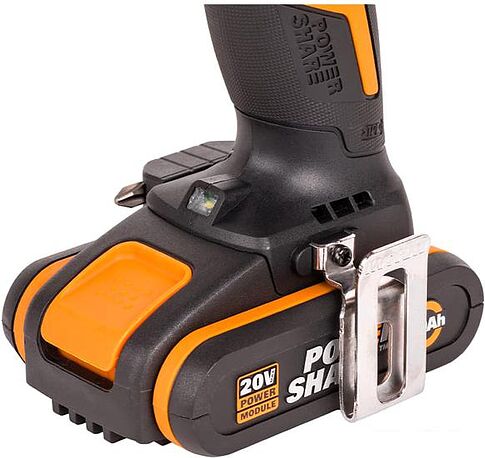 Дрель-шуруповерт Worx WX102 (с 2-мя АКБ, кейс)