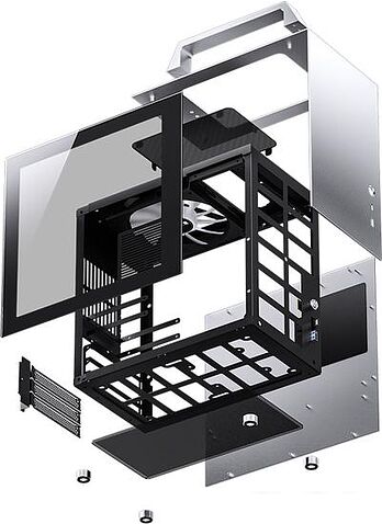 Корпус Jonsbo T8 Plus (серебристый)
