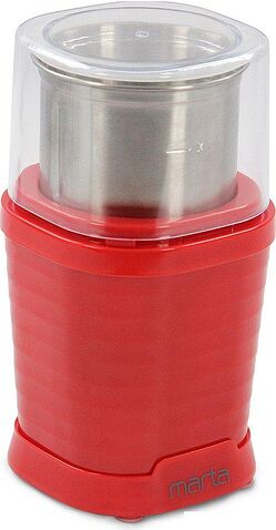 Электрическая кофемолка Marta MT-CG2182B (красный рубин)