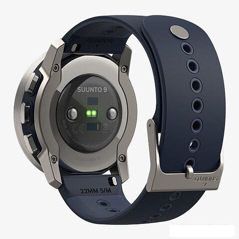 Умные часы Suunto 9 Peak Titanium (синий гранит)