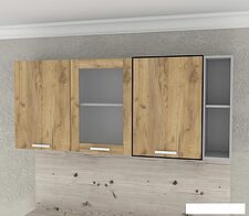 Шкаф навесной Интерлиния Компо ВШ50-720-1дв (дуб золотой)