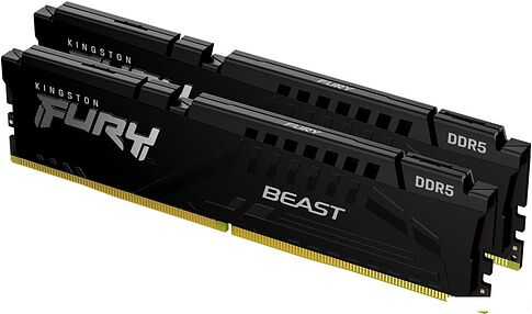 Оперативная память Kingston FURY Beast 2x32ГБ DDR5 6000 МГц KF560C36BBE2K2-64