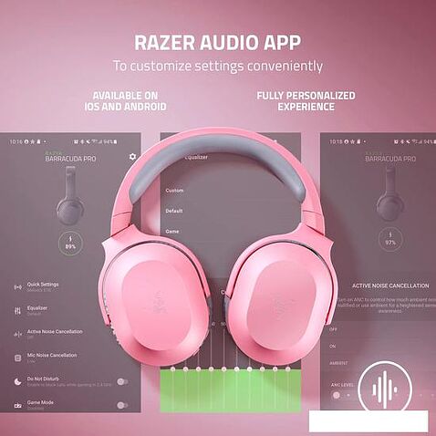 Наушники Razer Barracuda X 2022 (розовый)