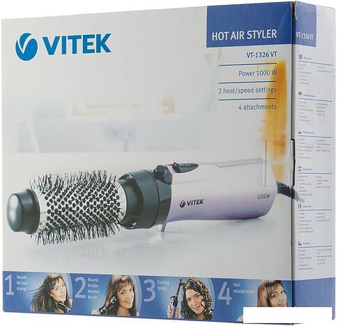 Фен-щетка Vitek VT-1326