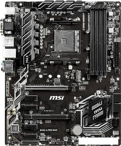 Материнская плата MSI B450-A Pro Max