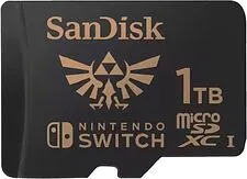 Карта памяти SanDisk Nintendo Switch Licensed Card The Legend of Zelda Edition microSDXC 1TB SDSQXAO-1T00-GN6ZN Карта памяти SanDisk Nintendo Switch Licensed Card The Legend of Zelda Edition microSDXC 1TB SDSQXAO-1T00-GN6ZN