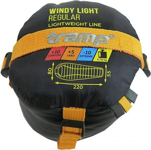 Спальный мешок TRAMP Windy Light TRS-055R (правая молния)
