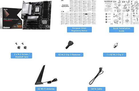Материнская плата MSI Pro B850M-P WiFi
