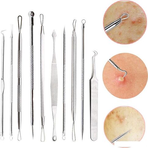 Набор инструментов для чистки лица Sipl AG554E