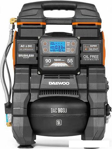 Компрессор Daewoo Power DAC 90S Li (с 2-мя АКБ)