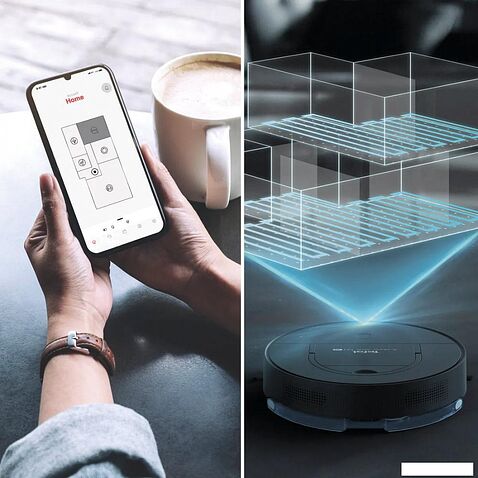 Робот-пылесос Tefal X-Plorer Serie 130AI Animal & Allergy RG9075WH