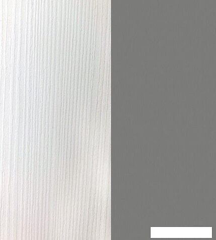 Готовая кухня ЭлиГард Lion 2.0 (белый структурный/дымчатый алмаз/дуб бунратти)