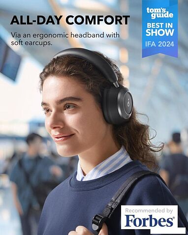 Наушники Anker Soundcore Space One Pro (черный)