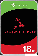 Жесткий диск Seagate IronWolf Pro 18TB ST18000NT001