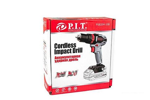 Ударная дрель-шуруповерт P.I.T PSB20H-10B (без АКБ)