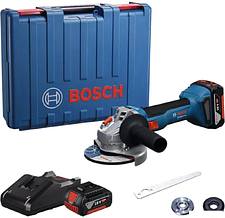 Угловая шлифмашина Bosch GWS 18V-8 Professional 06019N9020 (с 2-мя АКБ, кейс)