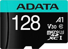 Карта памяти A-Data Premier Pro AUSDX128GUI3V30SA2-RA1 microSDXC 128GB (с адаптером) Карта памяти A-Data Premier Pro AUSDX128GUI3V30SA2-RA1 microSDXC 128GB (с адаптером)